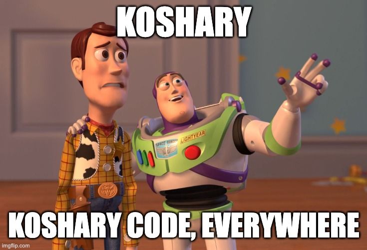 Koshary Code, Everywhere meme