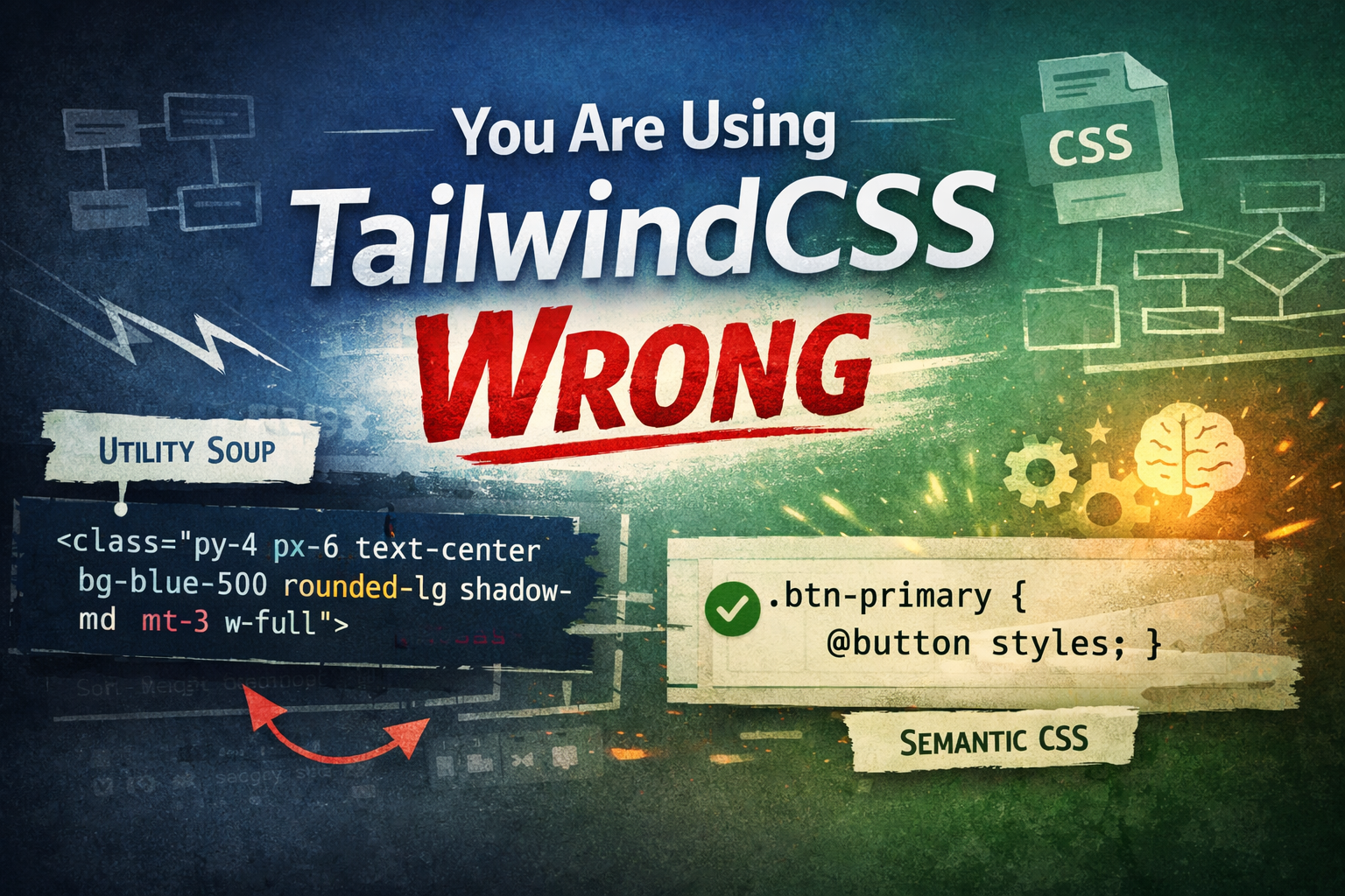 You Are Using TailwindCSS Wrong article header
